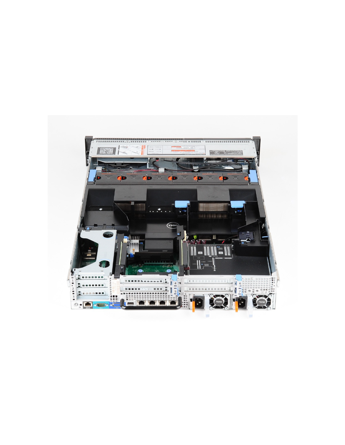 kit rack server dell r720 r730 h4x6x per dell... DELL PowerEdge R720 Rack Server with 2x Xeon E5-2650v2 8-Core 2.60 GHz ...