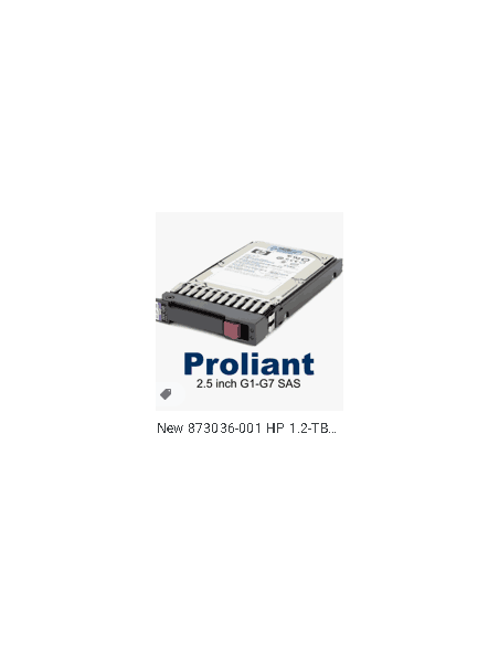 873036-001 HP 1.2-TB 12G 10K 2.5 DP SAS (NEW)