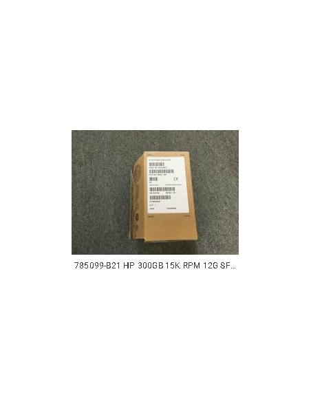 HP 785407-001 - HP 300GB SAS 12G 15K SFF (NEW)